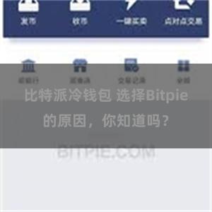 比特派冷钱包 选择Bitpie的原因，你知道吗？